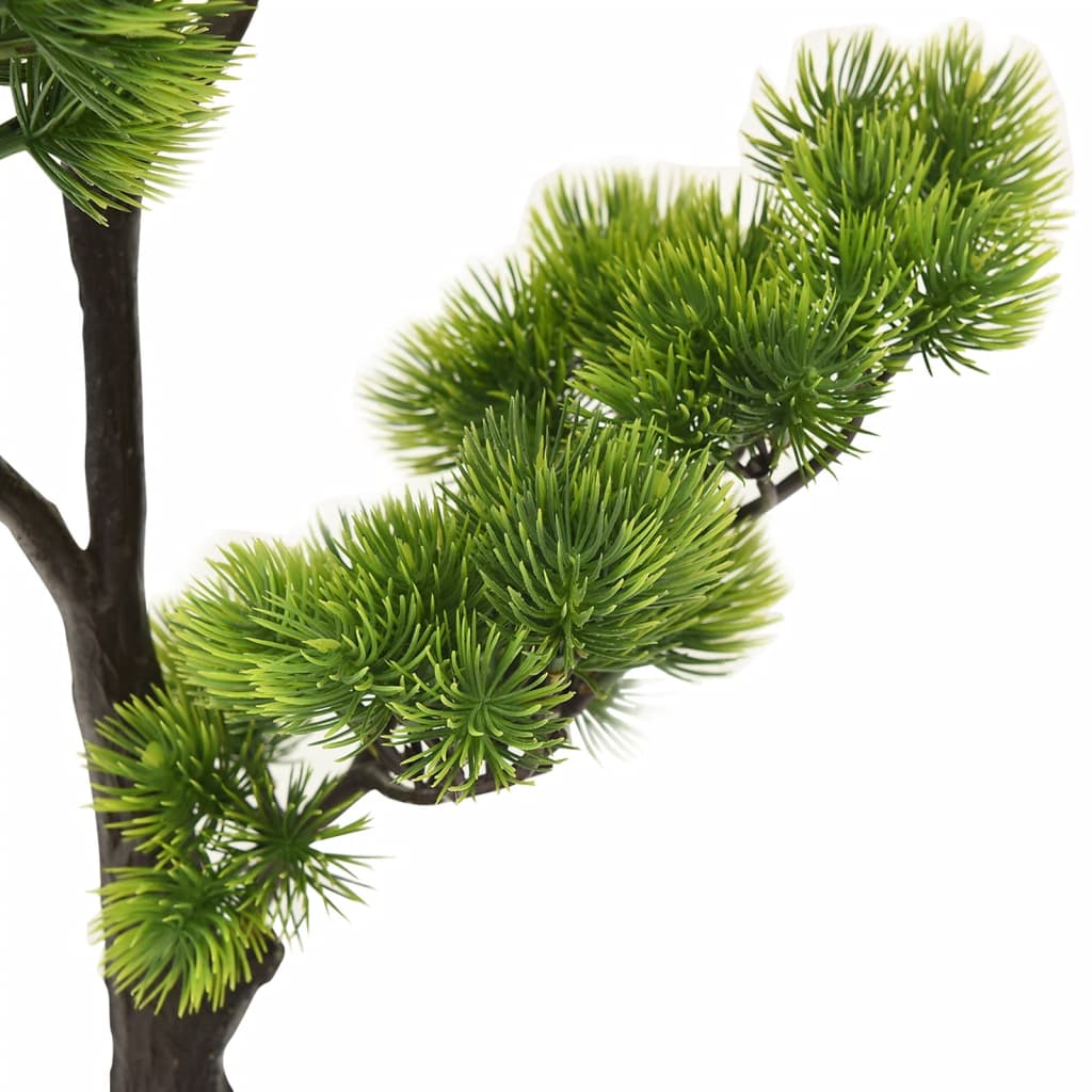 Kunstplant Met Pot Pinus Bonsai 60 Cm Groen