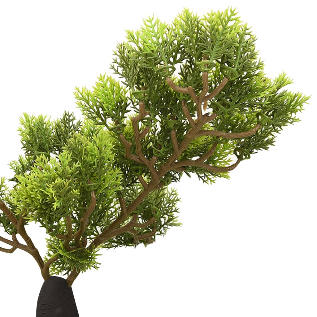 Kunstplant Met Pot Cipres Bonsai 60 Cm Groen