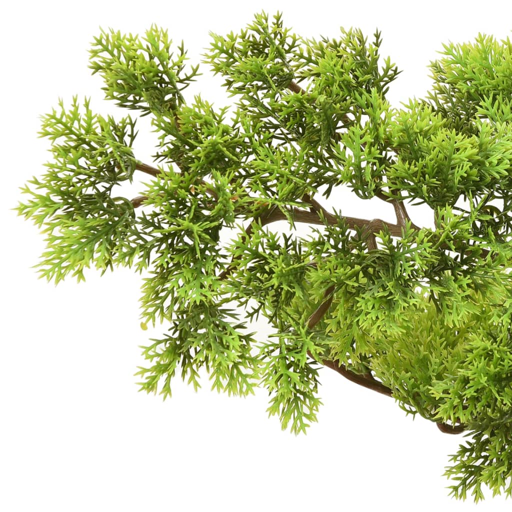Kunstplant Met Pot Cipres Bonsai 60 Cm Groen