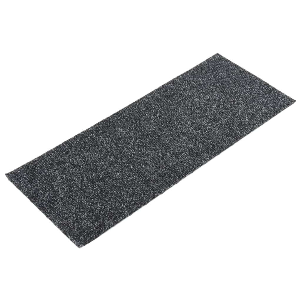 15 St Trapmatten Zelfklevend Rechthoekig 60X25 Cm Grijs