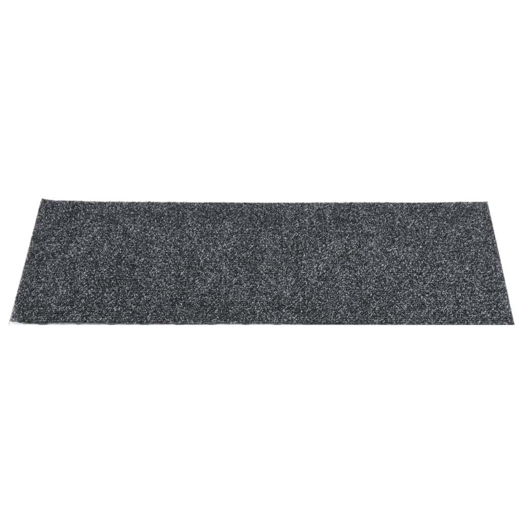 15 St Trapmatten Zelfklevend Rechthoekig 60X25 Cm Grijs