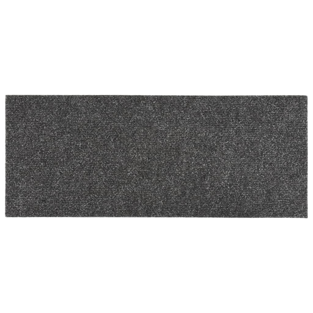 15 St Trapmatten Zelfklevend Rechthoekig 60X25 Cm Grijsbruin
