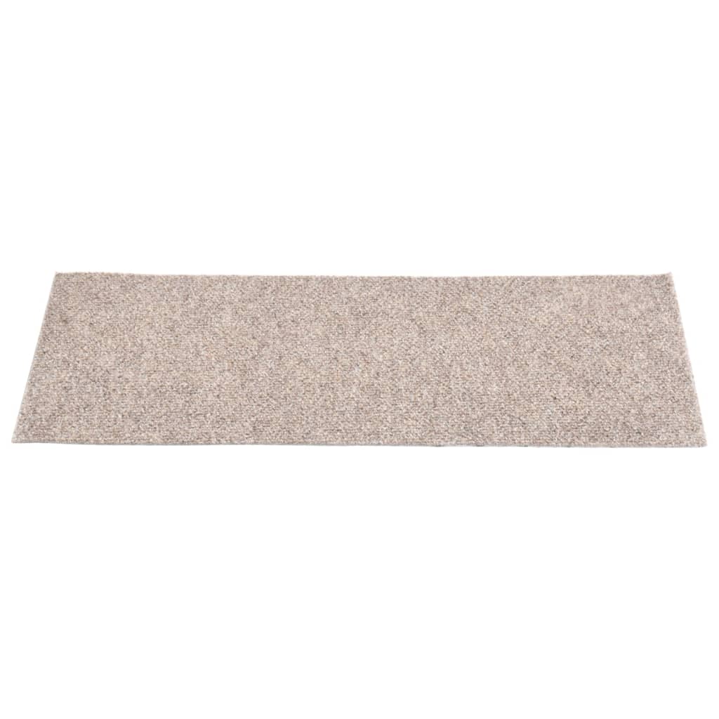 15 St Trapmatten Zelfklevend Rechthoekig 60X25 Cm Crèmekleurig