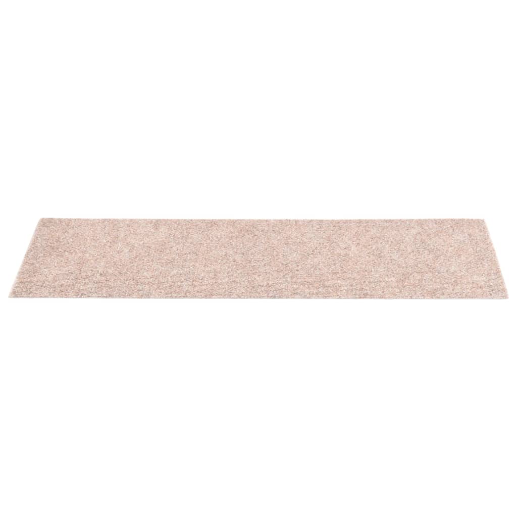 15 St Trapmatten Zelfklevend Rechthoekig 76X20 Cm Lichtbruin