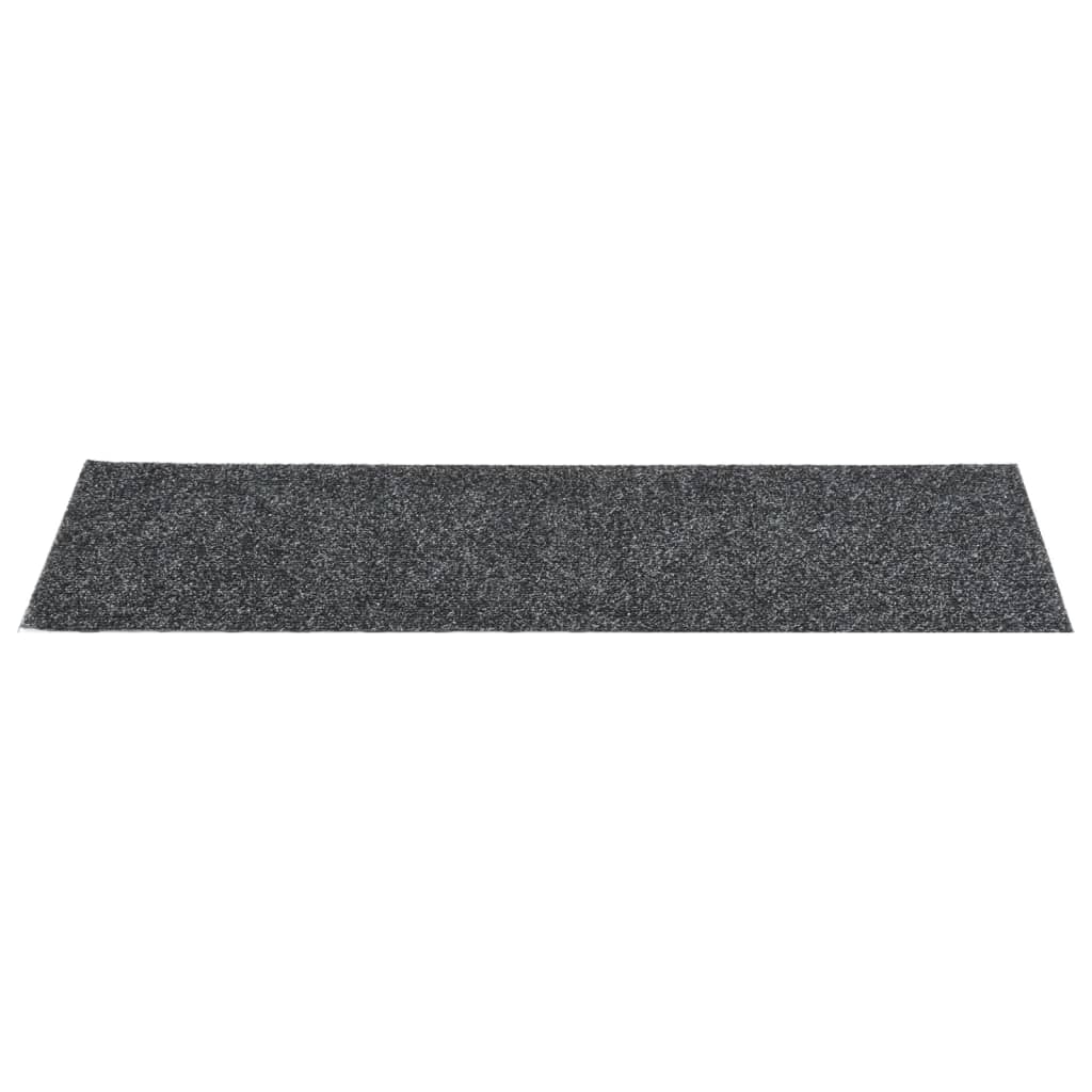 15 St Trapmatten Zelfklevend Rechthoekig 76X20 Cm Grijs