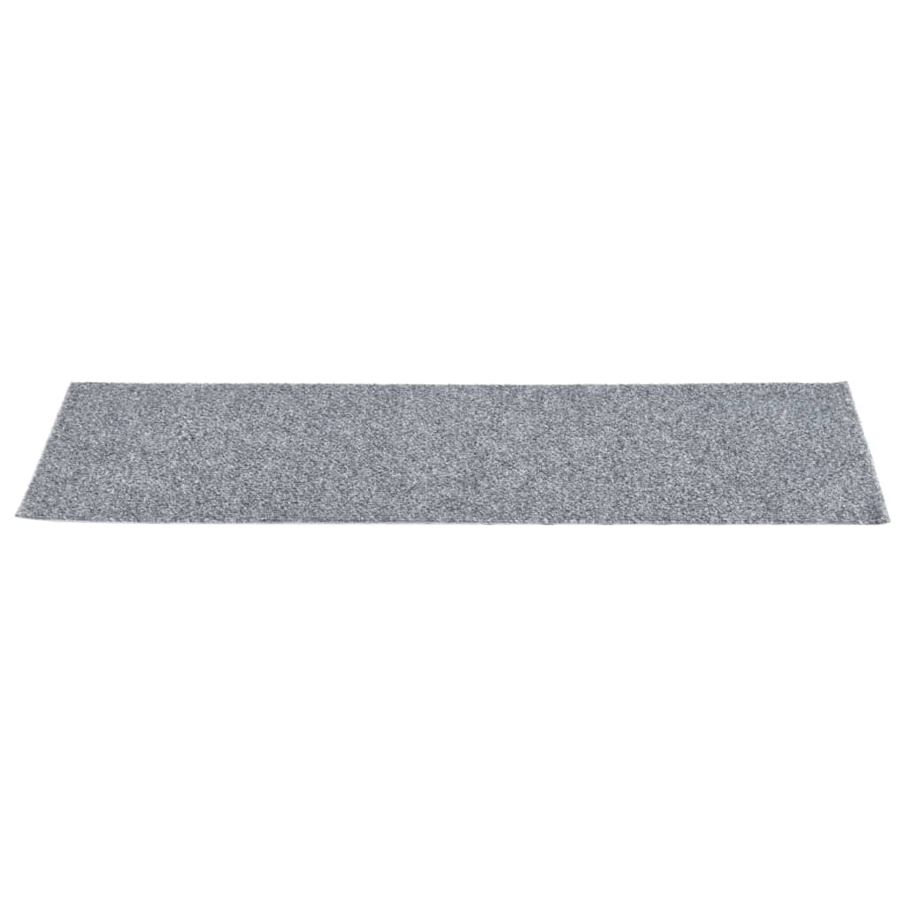 15 St Trapmatten Zelfklevend Rechthoekig 76X20 Cm Lichtgrijs