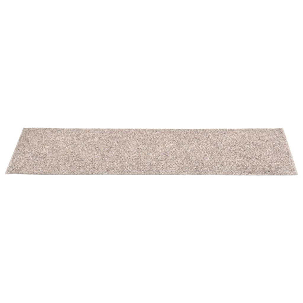 15 St Trapmatten Zelfklevend Rechthoekig 76X20 Cm Crèmekleurig