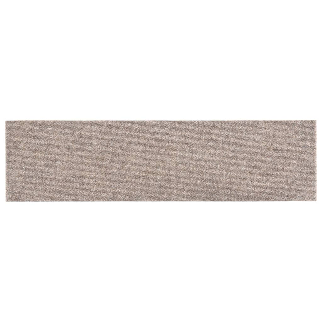15 St Trapmatten Zelfklevend Rechthoekig 76X20 Cm Crèmekleurig