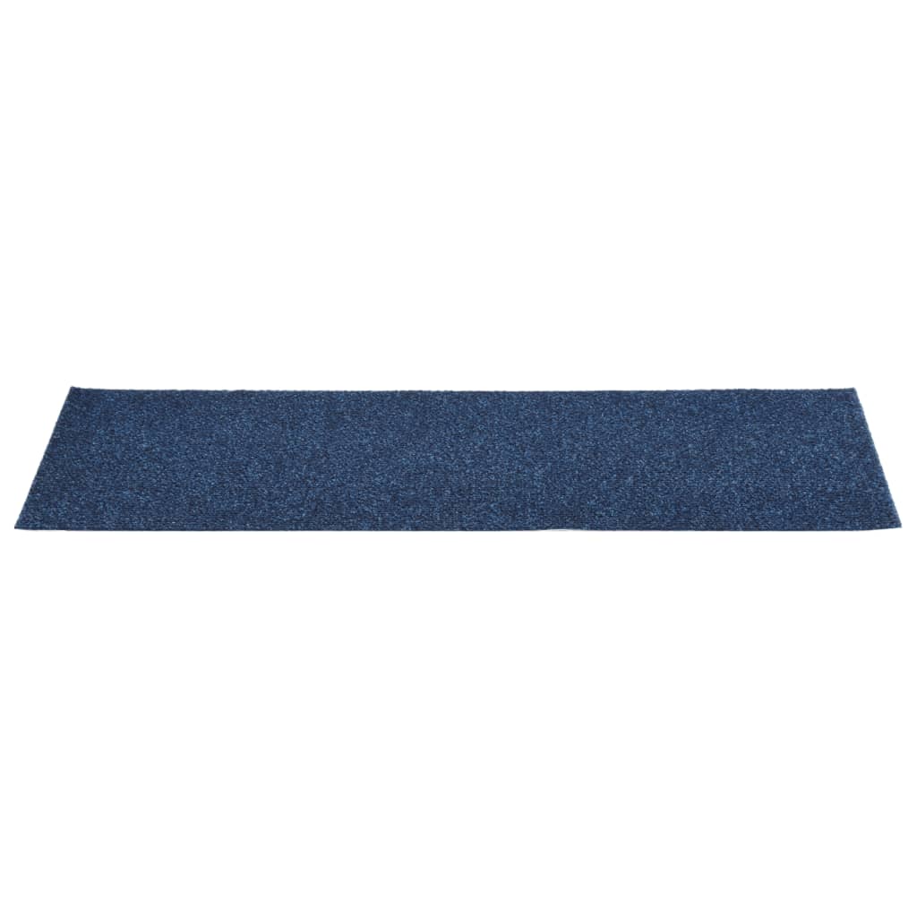 15 St Trapmatten Zelfklevend Rechthoekig 76X20 Cm Blauw