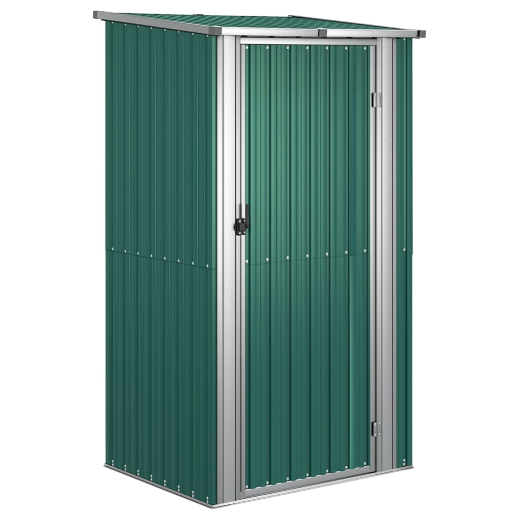 Tuinschuur 118,5X97X209,5 Cm Gegalvaniseerd Staal Groen