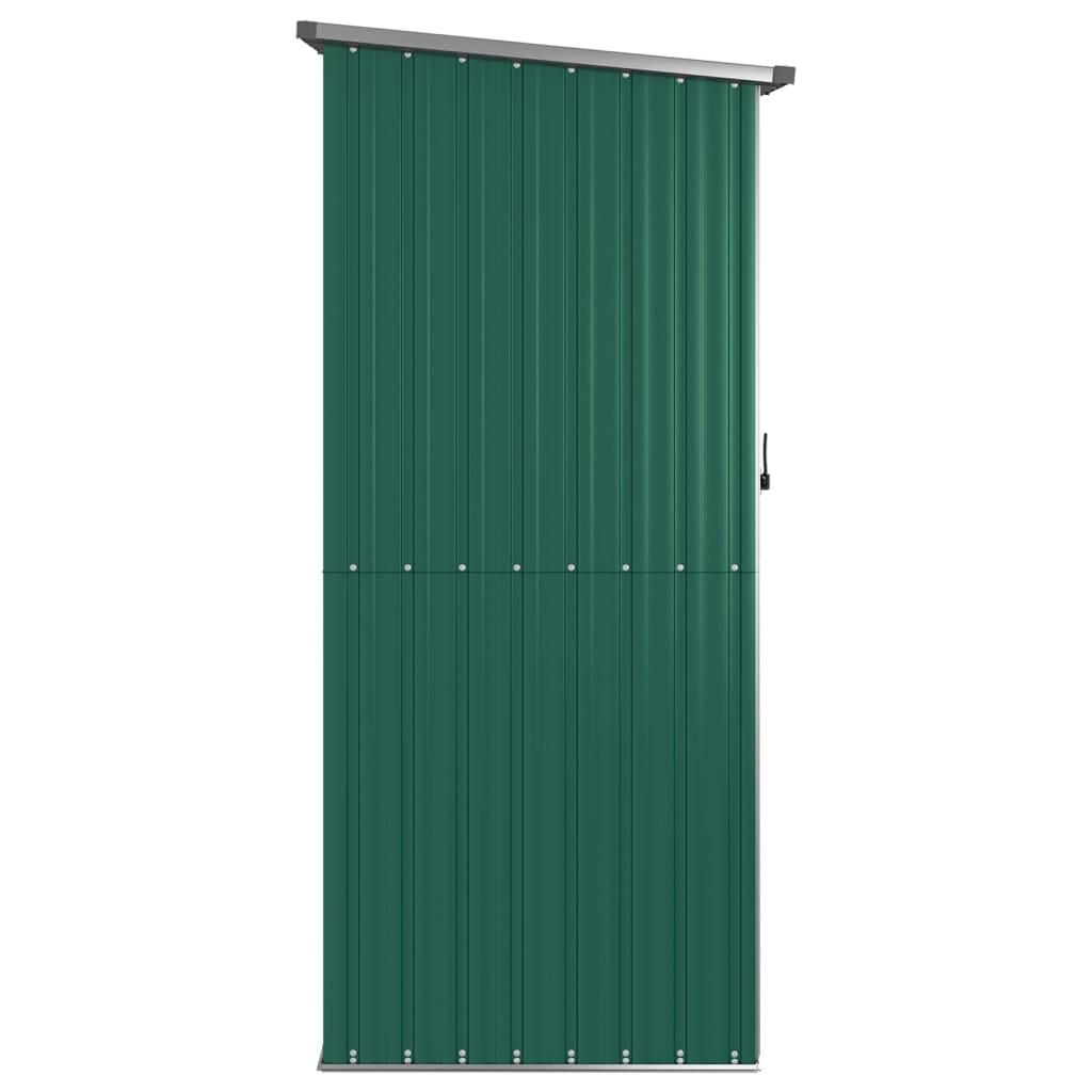 Tuinschuur 118,5X97X209,5 Cm Gegalvaniseerd Staal Groen