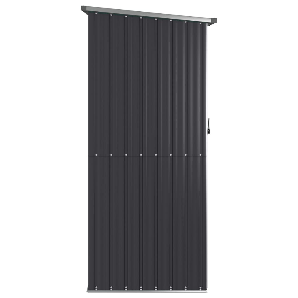 Tuinschuur 118,5X97X209,5 Cm Gegalvaniseerd Staal Antraciet