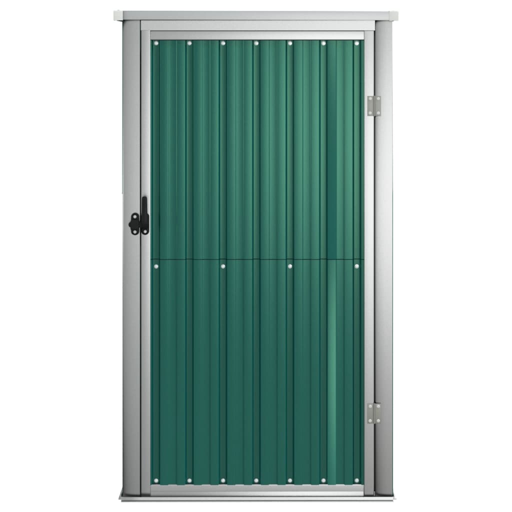 Tuinschuur 88X89X161 Cm Gegalvaniseerd Staal Groen
