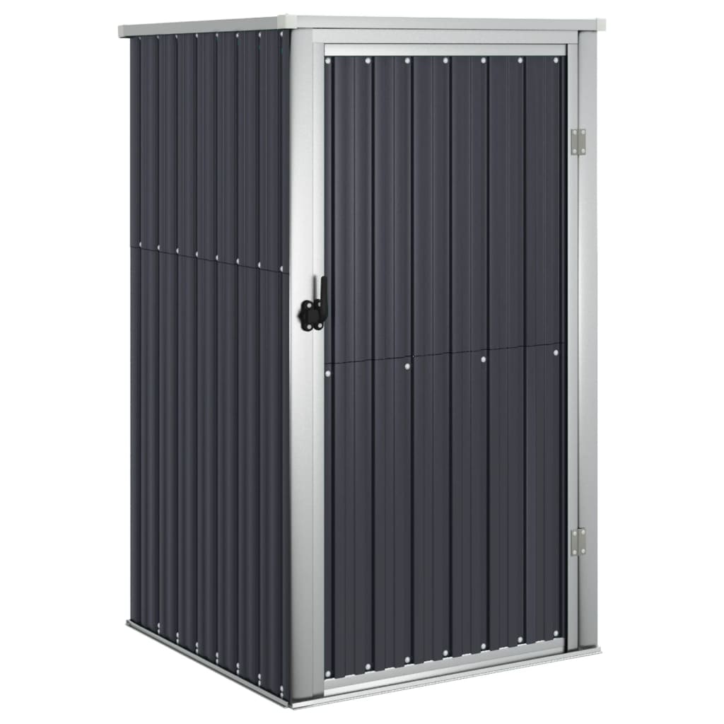 Tuinschuur 88X89X161 Cm Gegalvaniseerd Staal Antracietkleurig