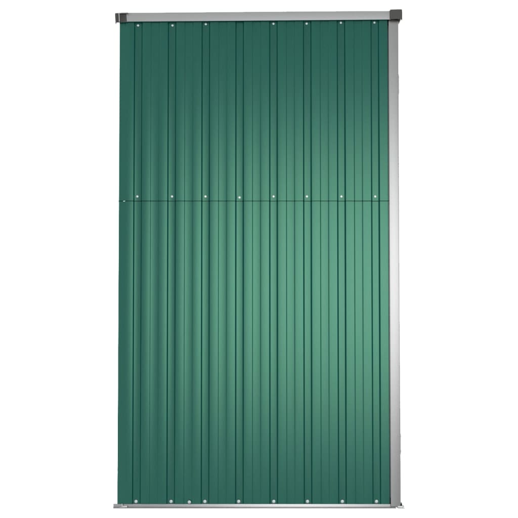 Tuinschuur 161X89X161 Cm Gegalvaniseerd Staal Groen