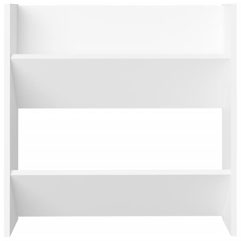 Wandschoenenkasten 4 St 60X18X60 Cm Spaanplaat Wit