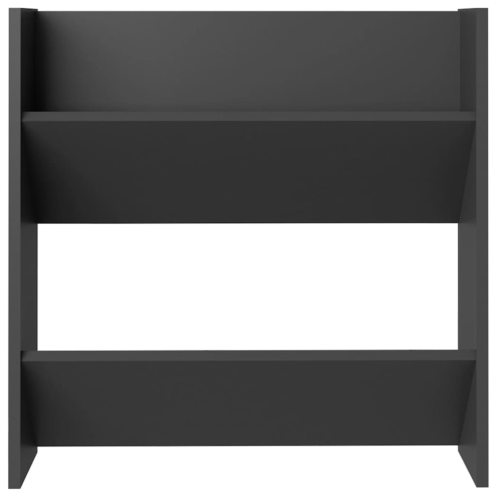 Wandschoenenkast 60X18X60 Cm Spaanplaat Grijs