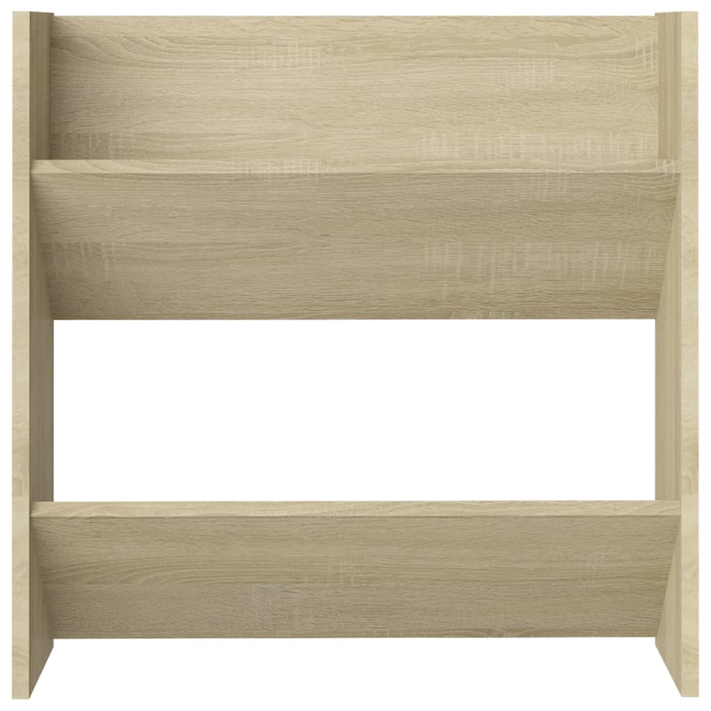 Wandschoenenkasten 4 St 60X18X60 Cm Spaanplaat Sonoma Eiken