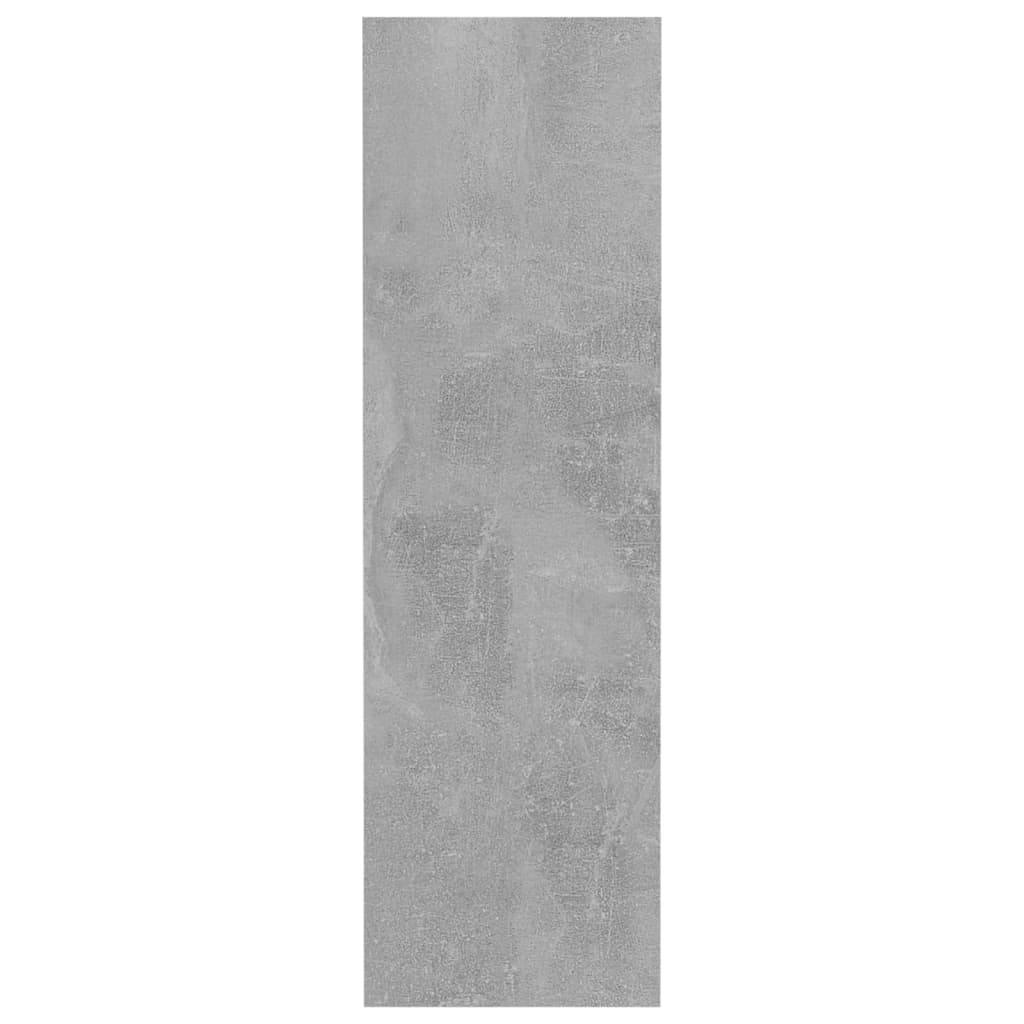 Wandschoenenkasten 4 St 60X18X60 Cm Spaanplaat Betongrijs
