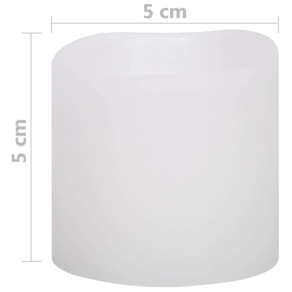 Kaarsen 50 St Led Warmwit