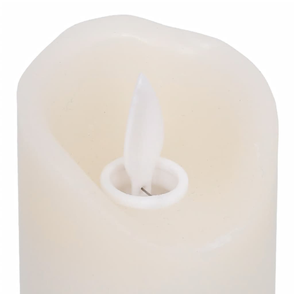 5-Delige Kaarsenset Met Afstandsbediening Led Warmwit