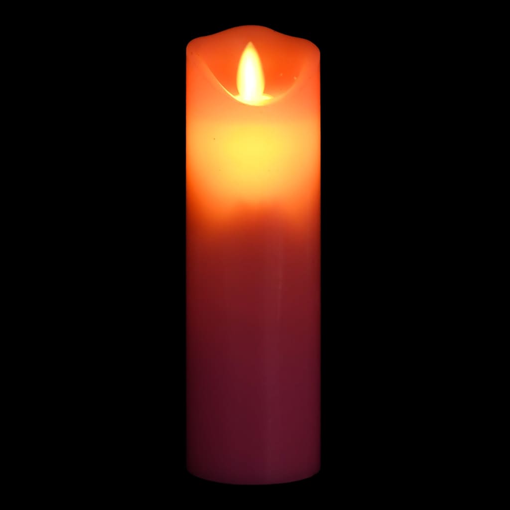 5-Delige Kaarsenset Met Afstandsbediening Led Warmwit