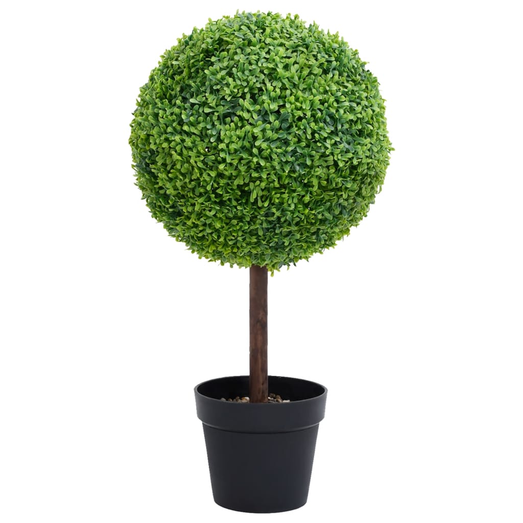 Kunstplant Met Pot Buxus Bolvorming 50 Cm Groen