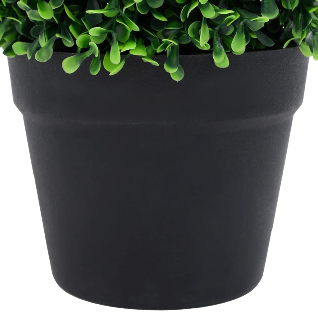 Kunstplanten Met Pot 2 St Buxus Bolvorming 27 Cm Groen