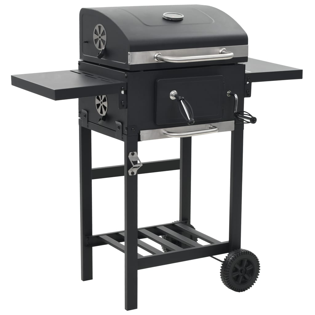 Pizzaoven En Barbecue 3-In-1 Zwart