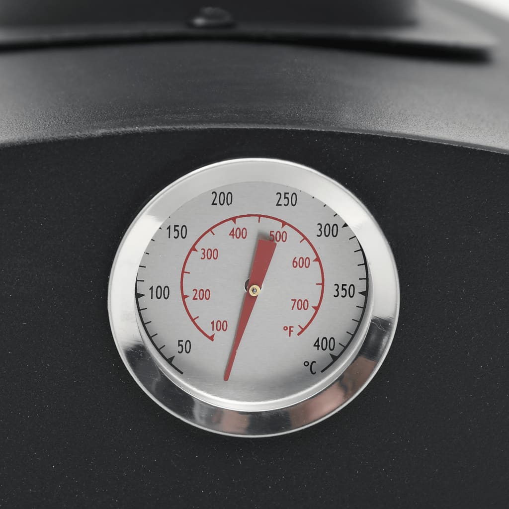 Pizzaoven En Barbecue 3-In-1 Zwart