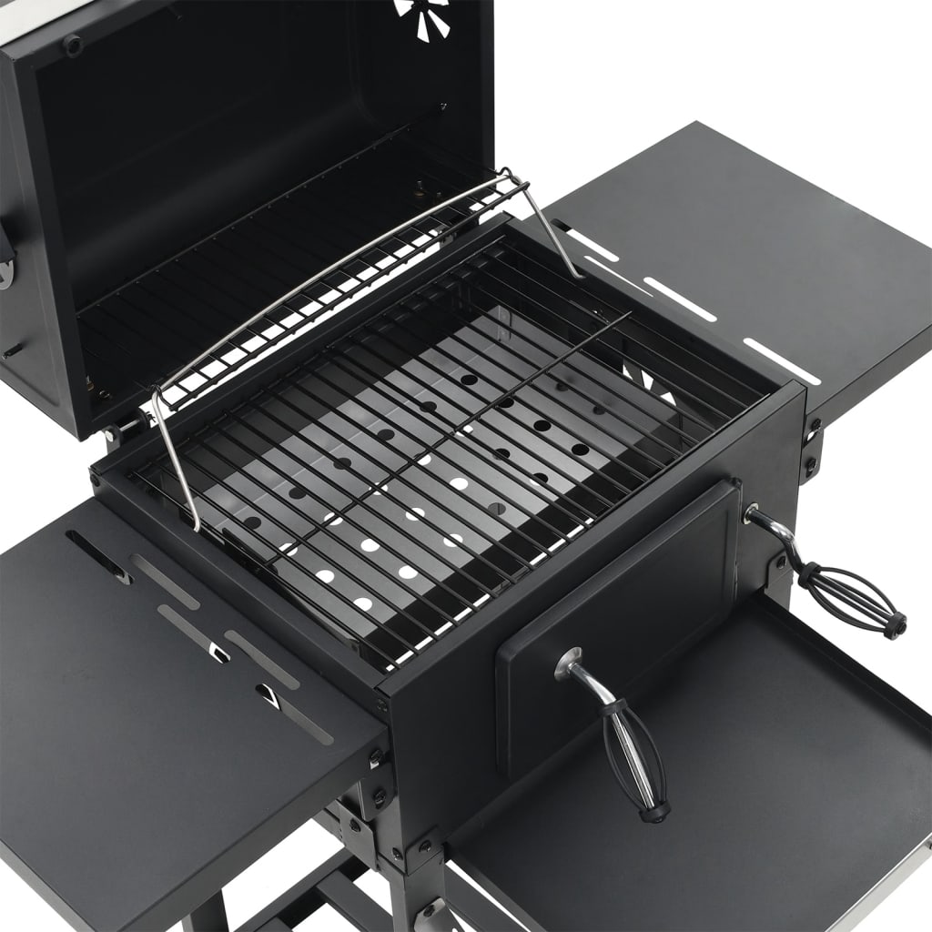 Pizzaoven En Barbecue 3-In-1 Zwart