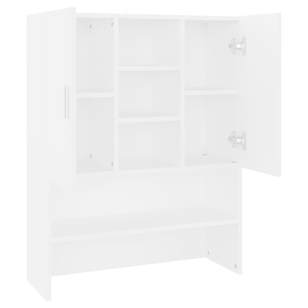 Wasmachinekast 70,5X25,5X90 Cm Wit