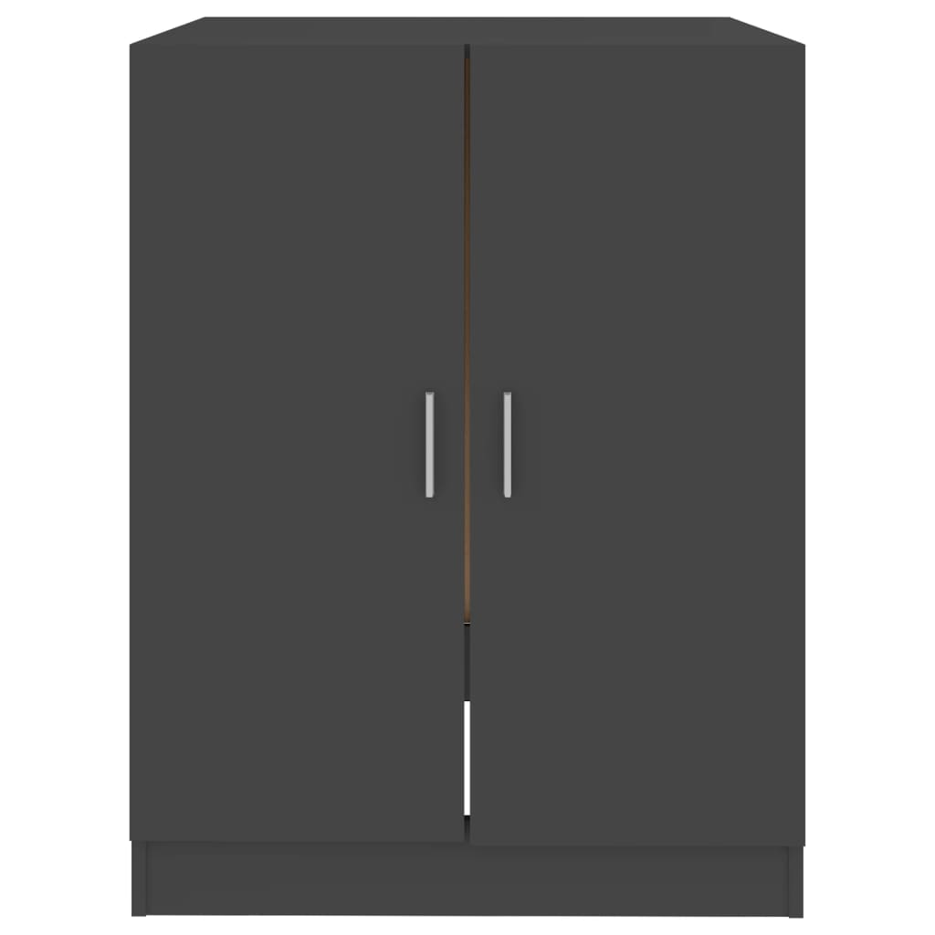 Wasmachinekast 71X71,5X91,5 Cm Grijs