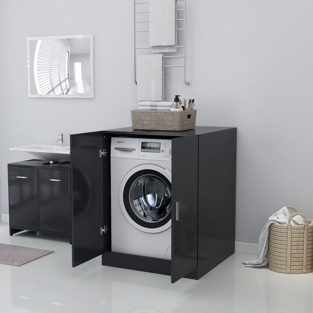 Wasmachinekast 71X71,5X91,5 Cm Grijs