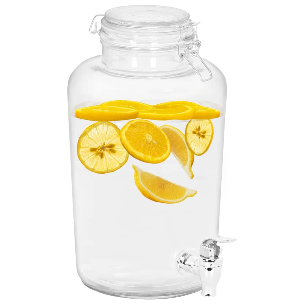 Drankdispensers 2 St 4000 Ml Glas