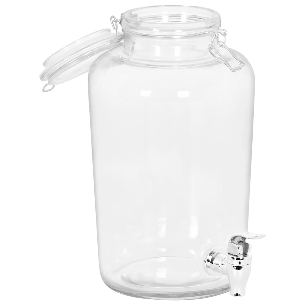 Drankdispensers 2 St 4000 Ml Glas