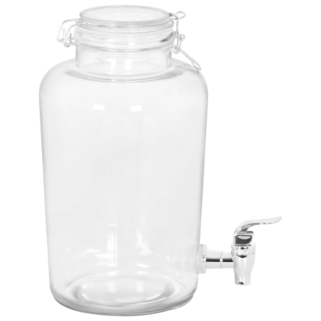 Drankdispensers 2 St 4000 Ml Glas