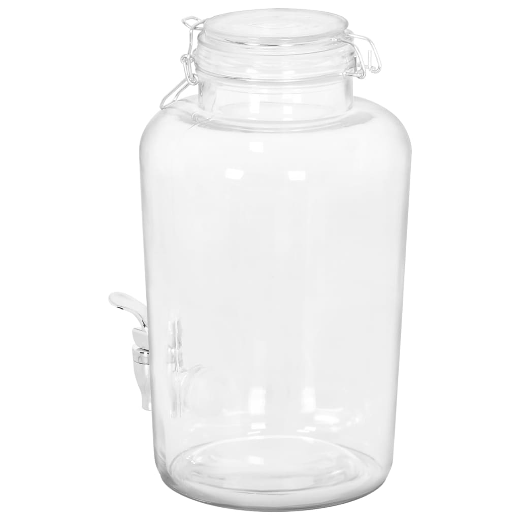 Drankdispensers 2 St 4000 Ml Glas