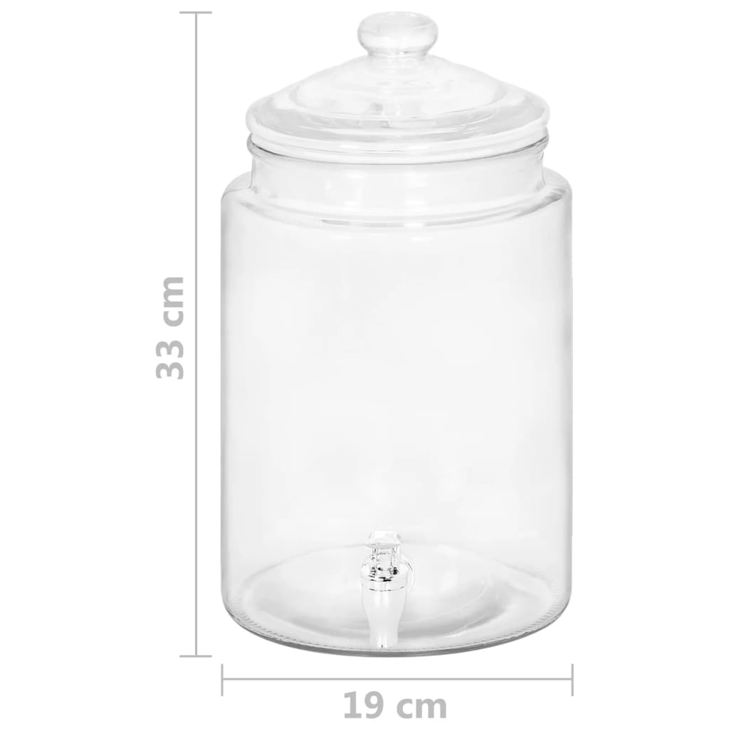Drankdispenser 5800 Ml Glas