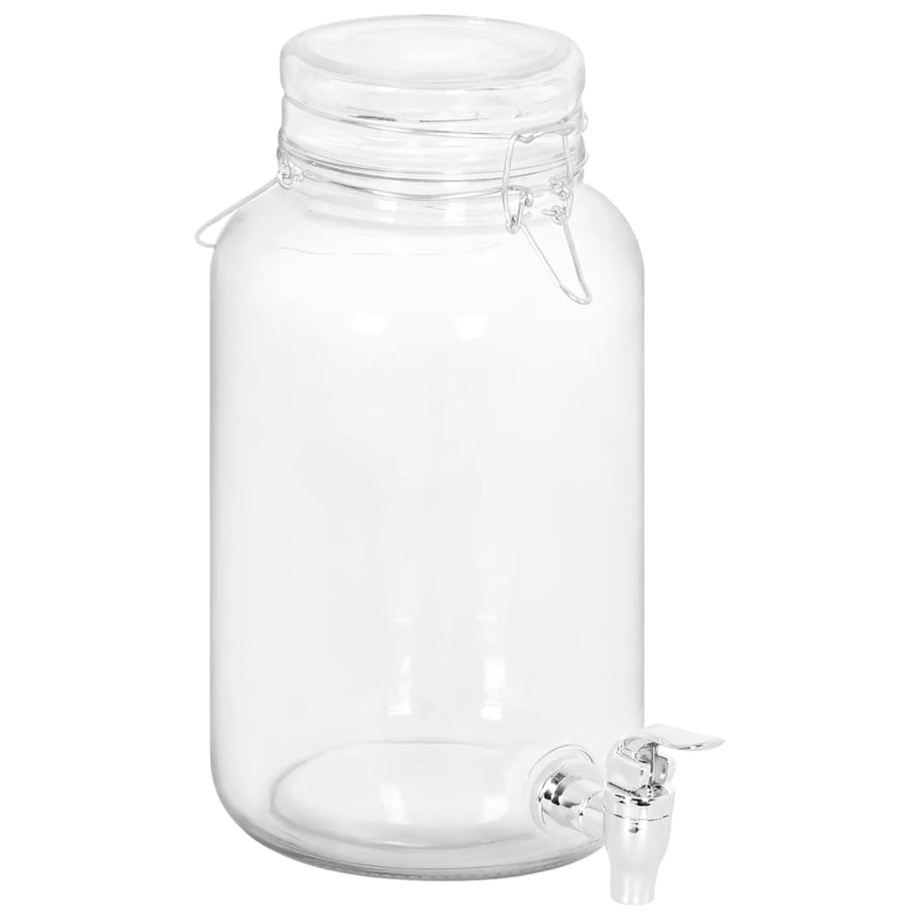 Drankdispensers 2 St 4000 Ml Glas