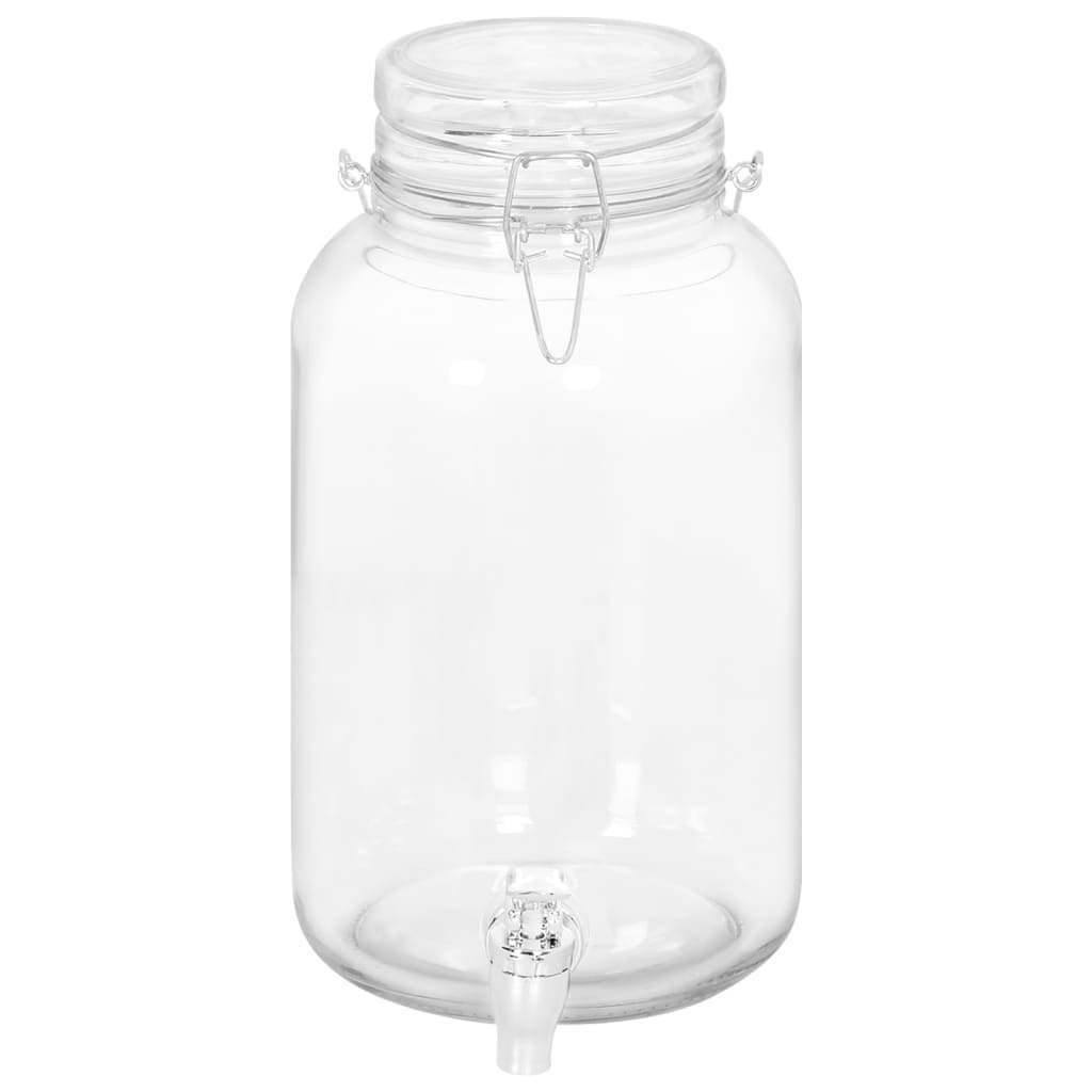 Drankdispensers 2 St 4000 Ml Glas