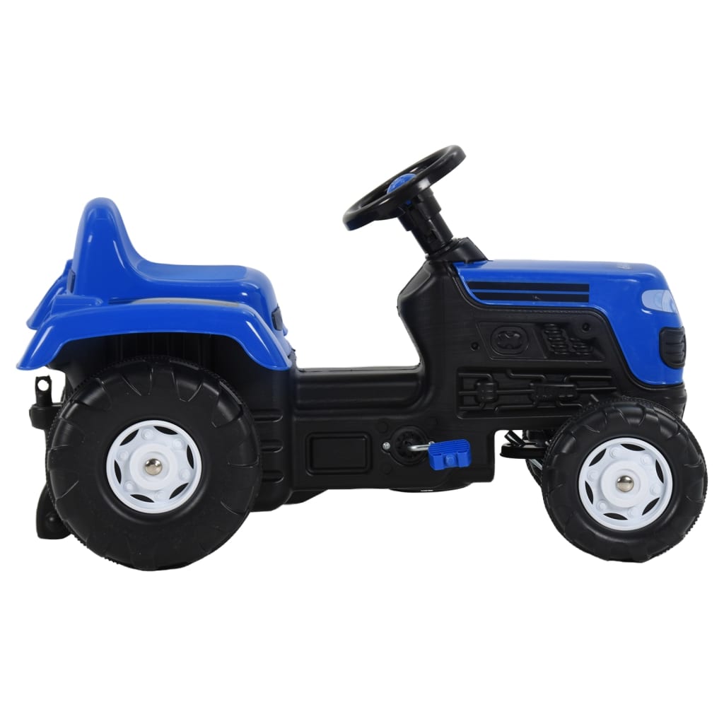 Speelgoedtractor Met Pedalen Blauw