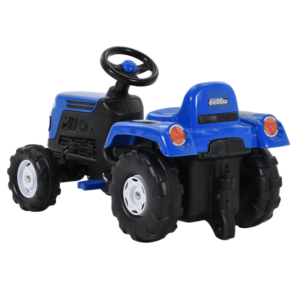 Speelgoedtractor Met Pedalen Blauw