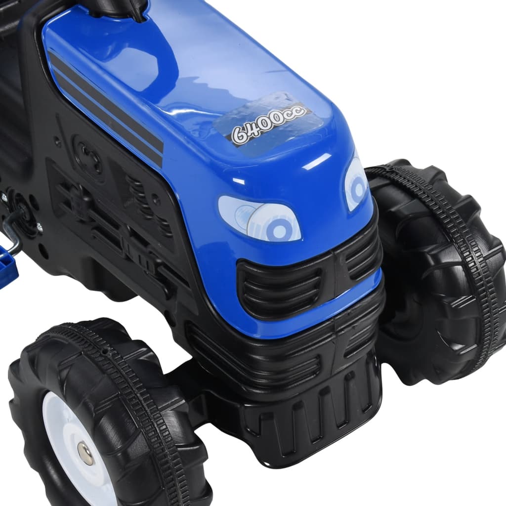 Speelgoedtractor Met Pedalen Blauw