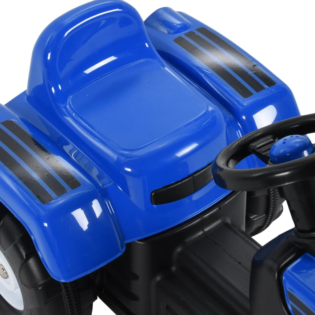 Speelgoedtractor Met Pedalen Blauw