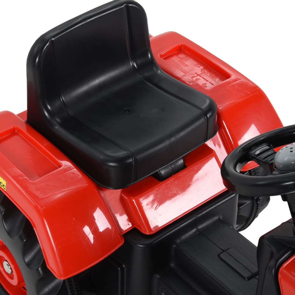 Traptractor Rood En Zwart
