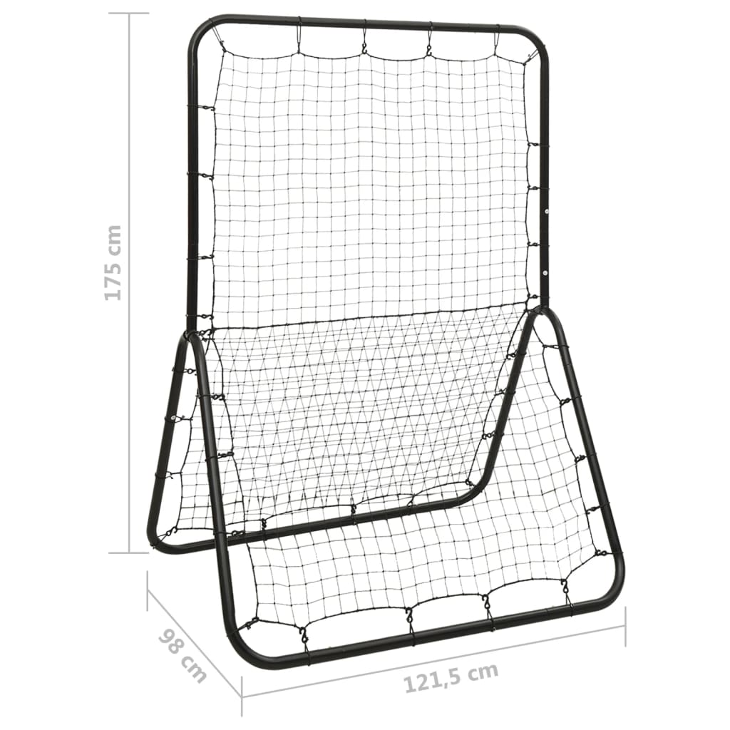 Honkbal- En Softbalnet 121,5X98X175 Cm Metaal