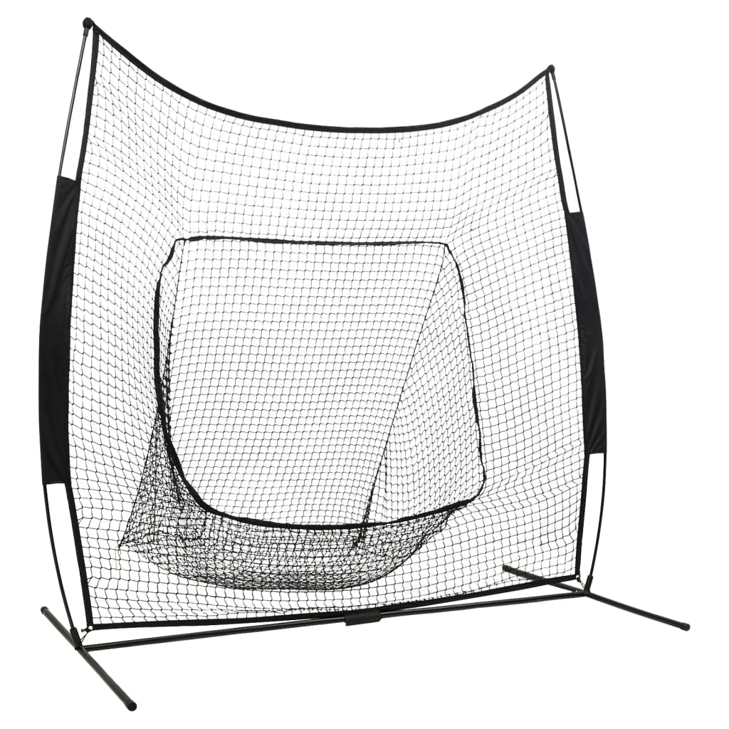 Honkbal- En Softbalnet 341X106,5X216 Cm Metaal