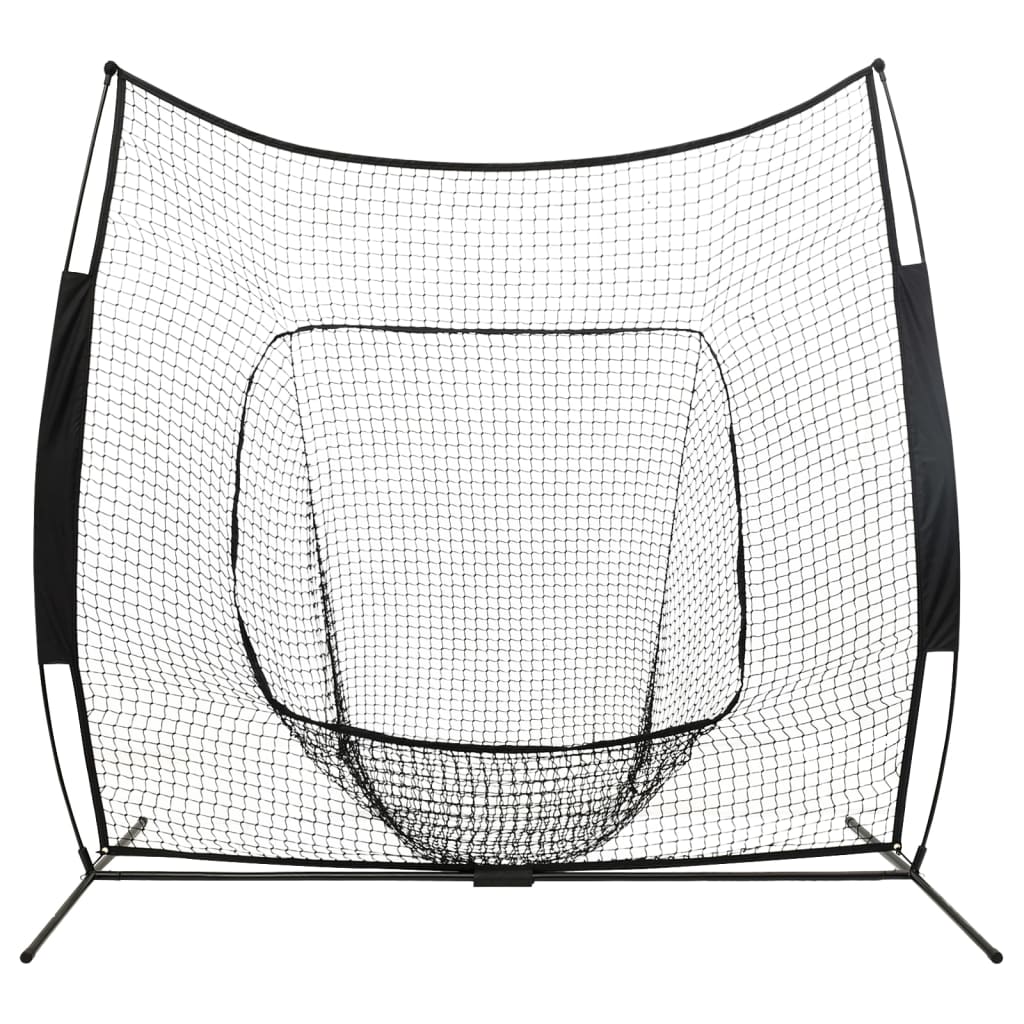 Honkbal- En Softbalnet 341X106,5X216 Cm Metaal