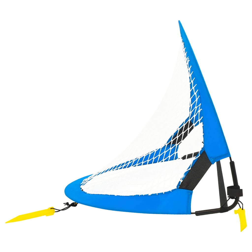 2 St Kindervoetbaldoelen Met Opbergtas 75,5X46X48 Cm